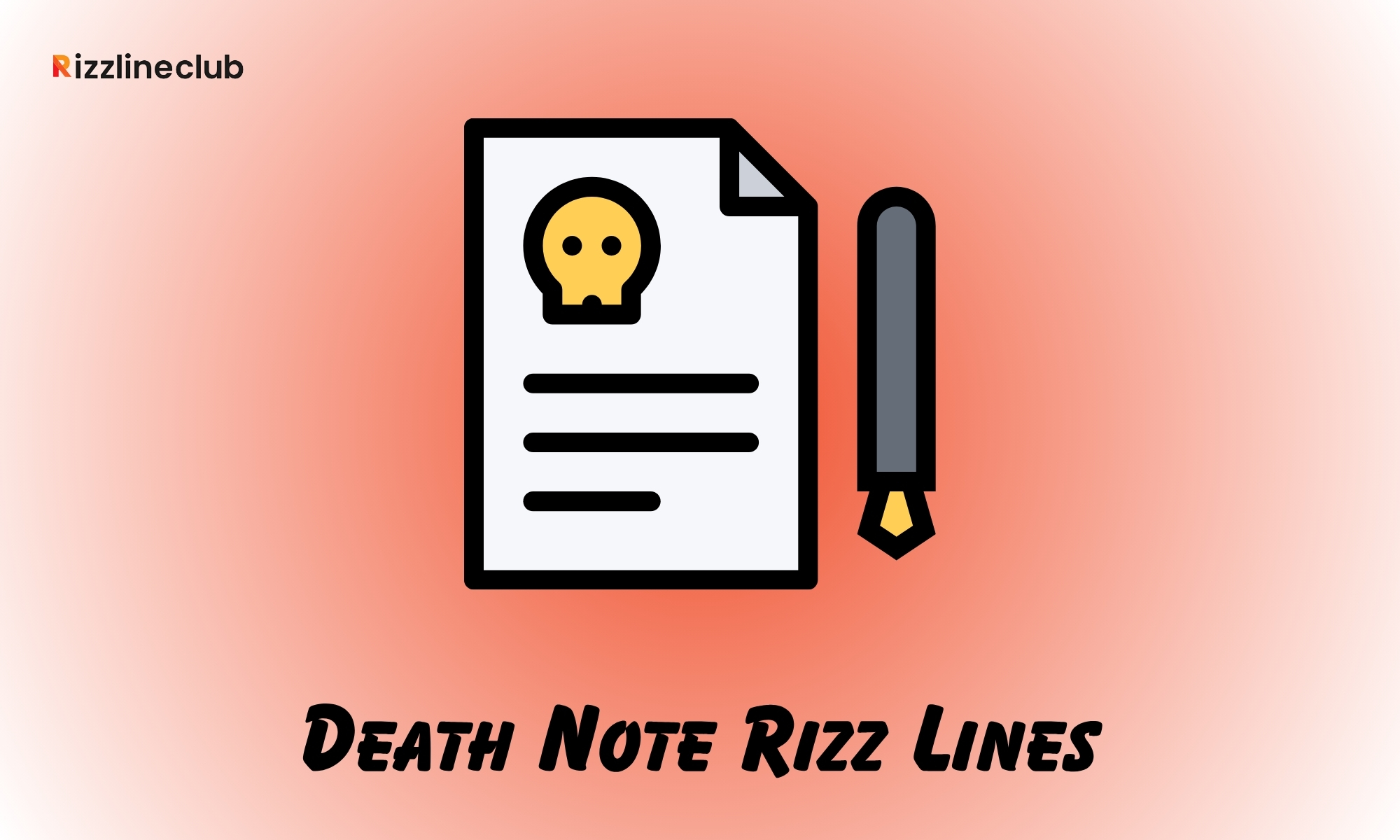 Death Note Rizz Lines