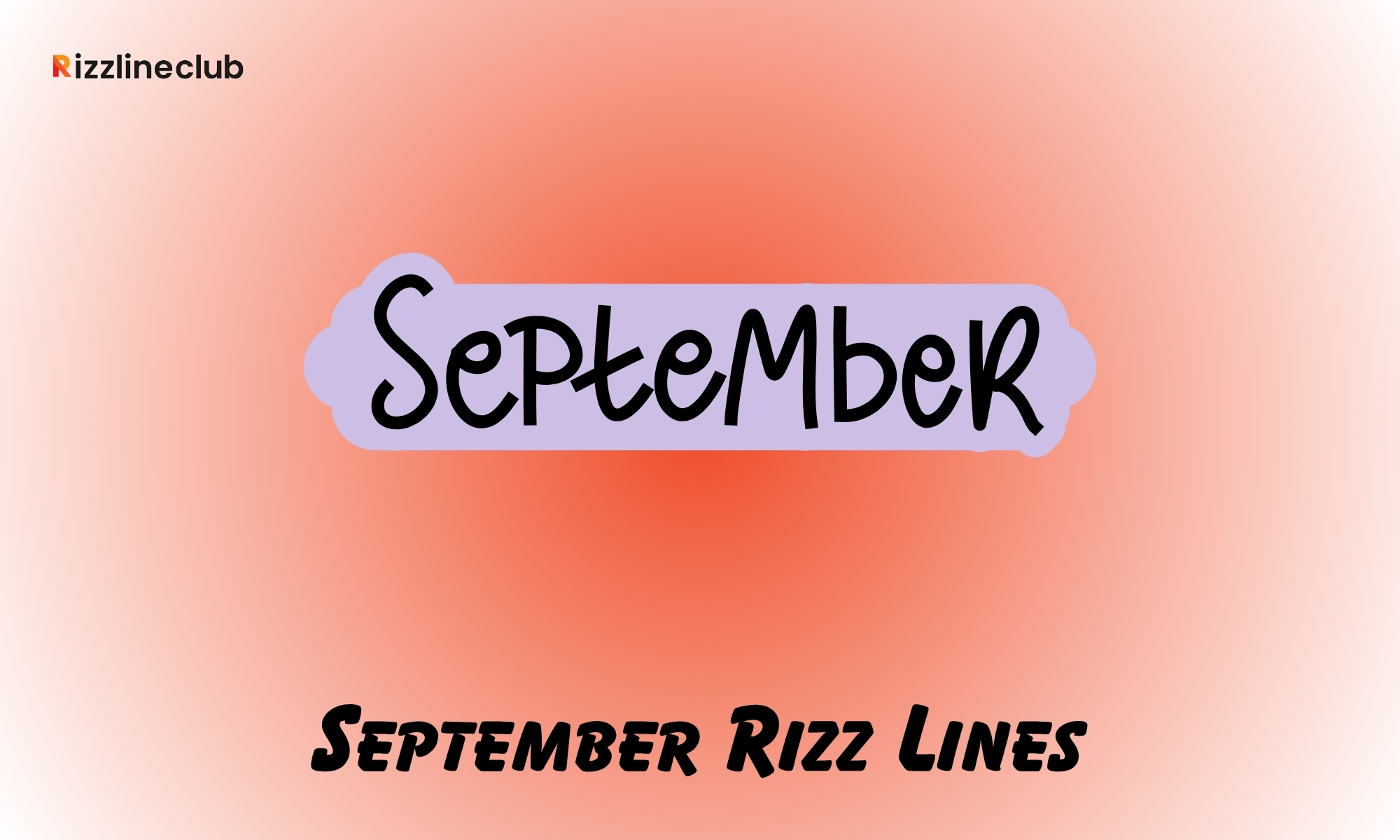 September Rizz Lines