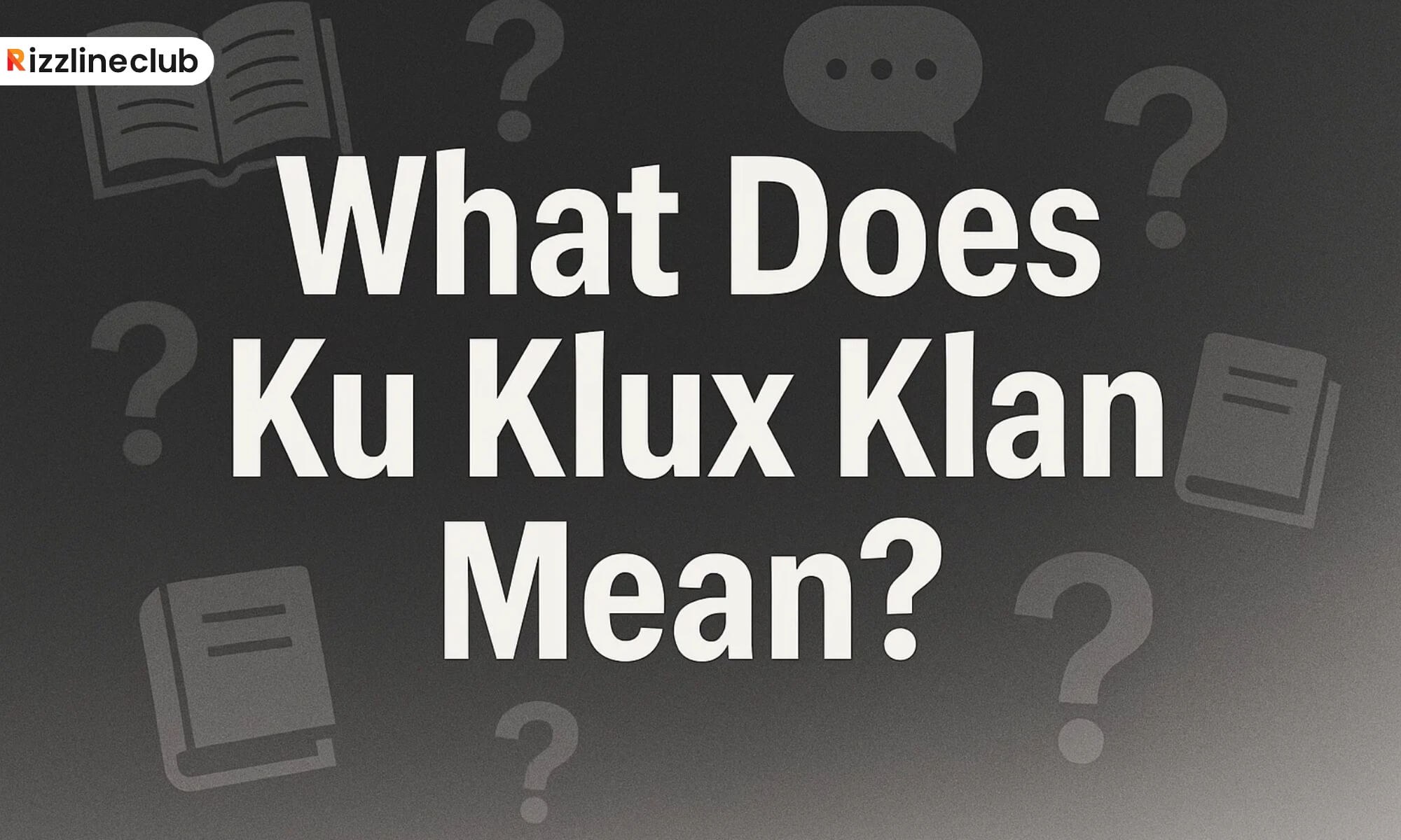 what does ku klux klan mean