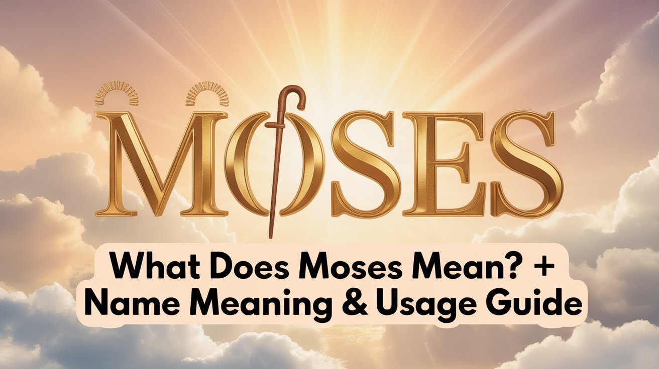 what does moses mean