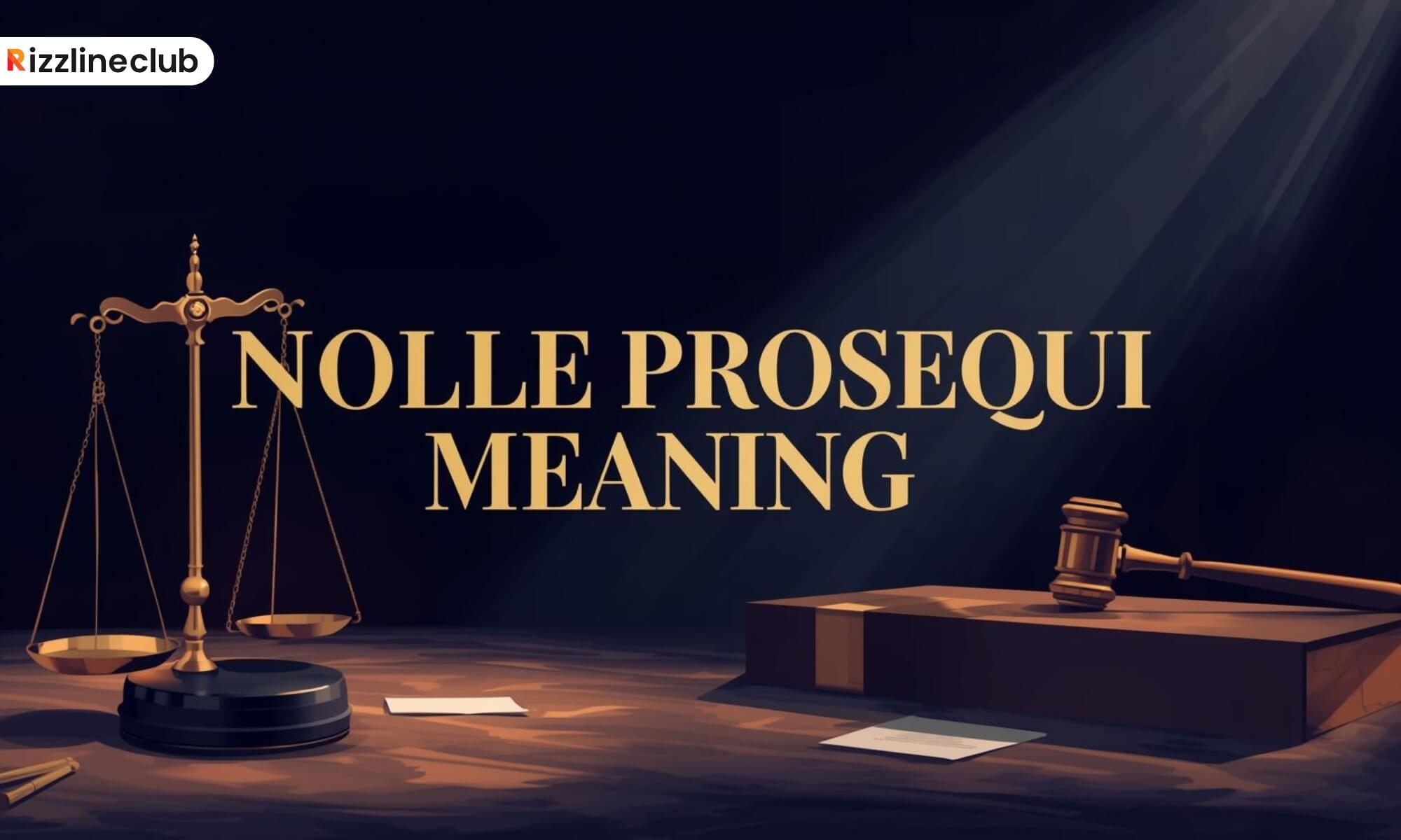 what does nolle prosequi mean