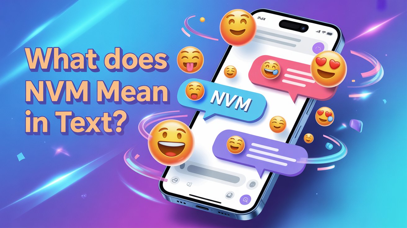 what does nvm mean in text
