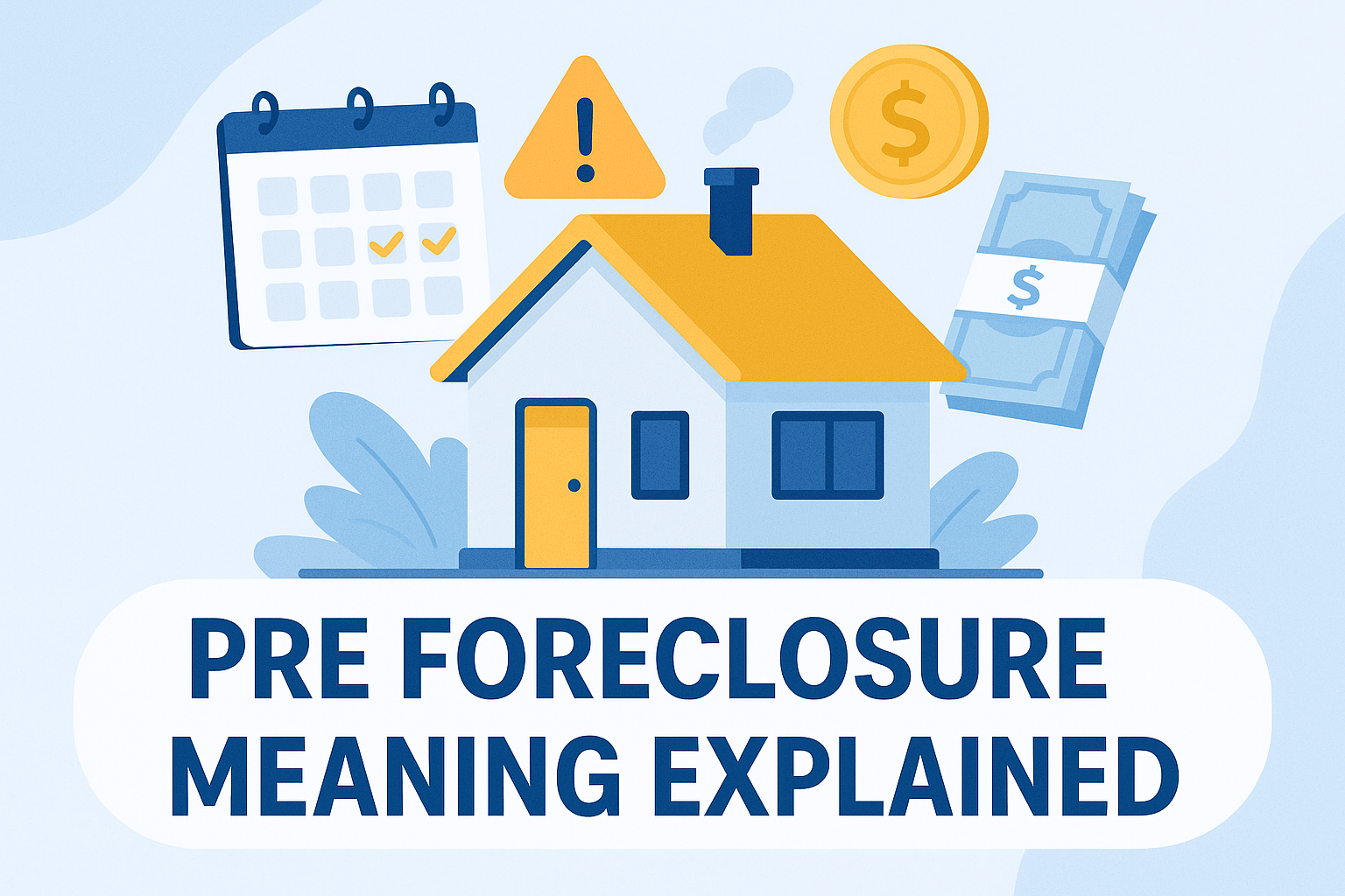 what does pre foreclosure mean